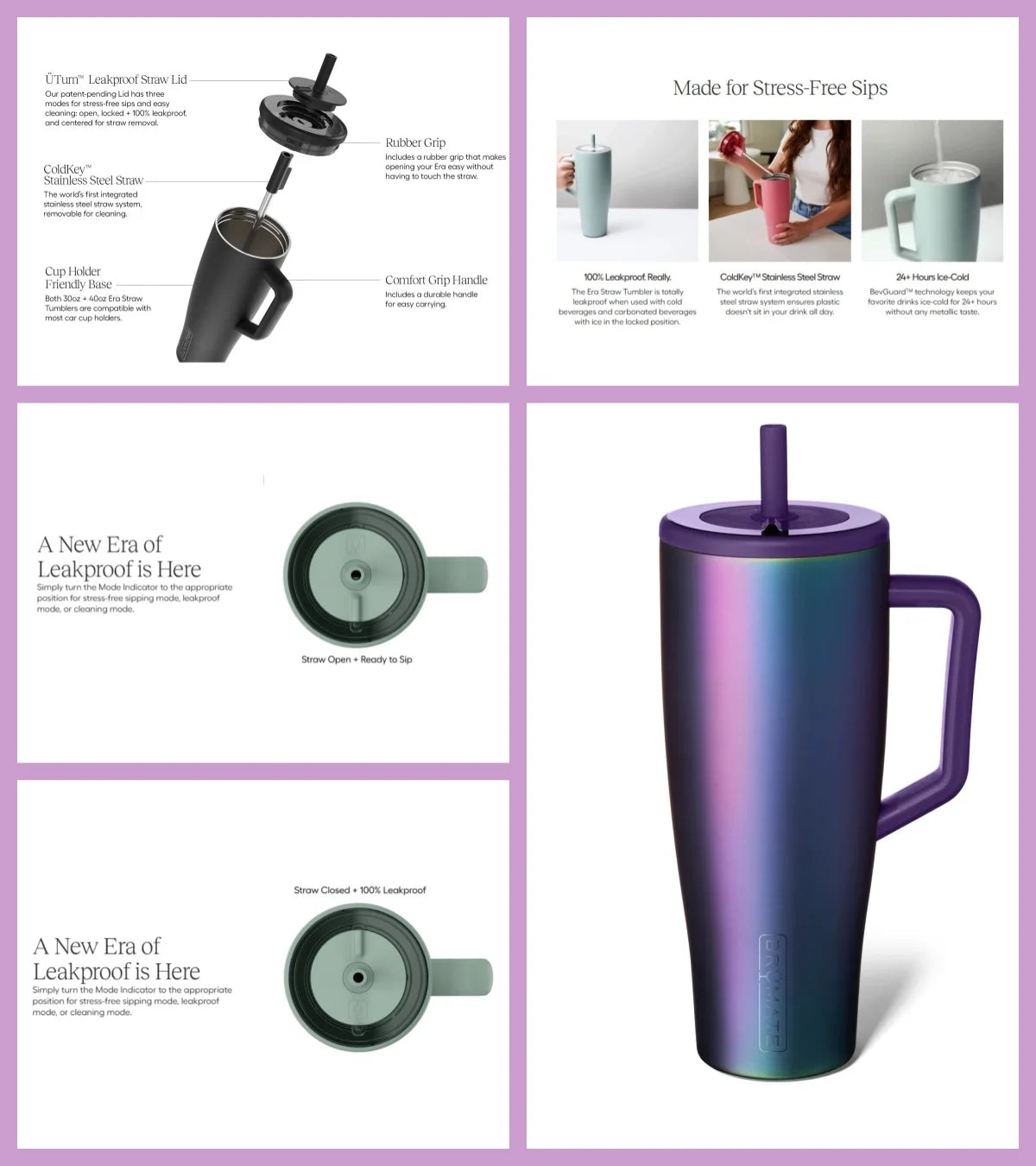 AuraFlow™ IceLock Tumbler